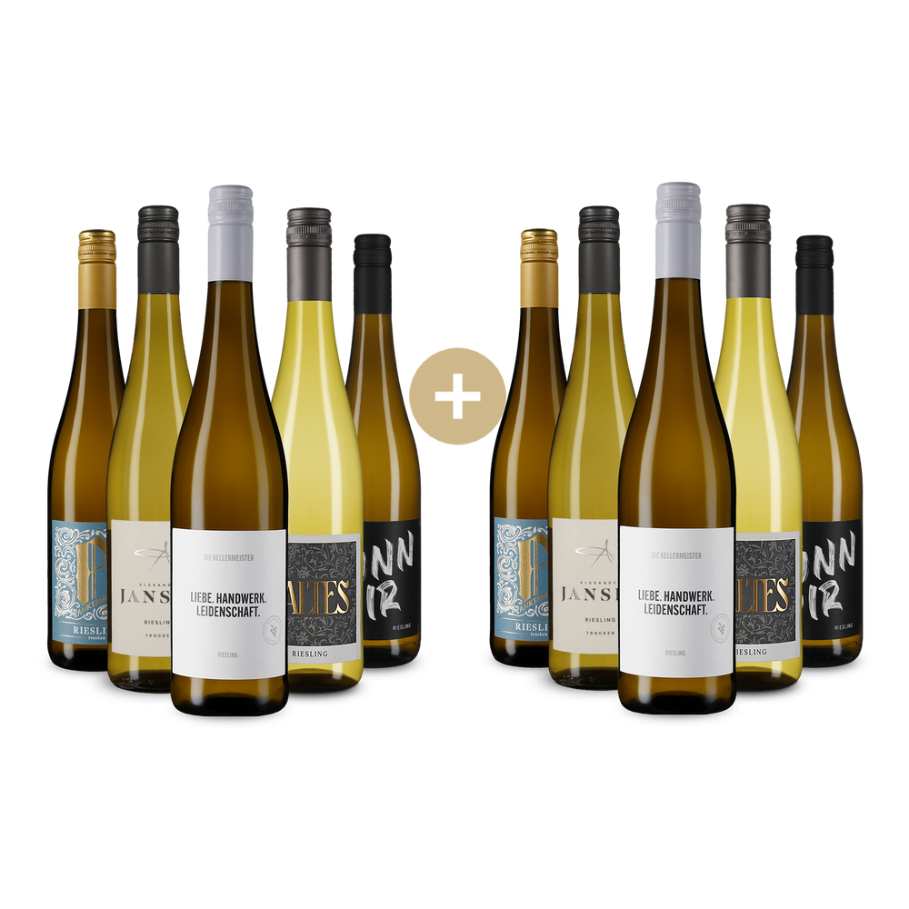 5+5 zdarma: Oblíbené Rieslingy ve zvýhodněném balení