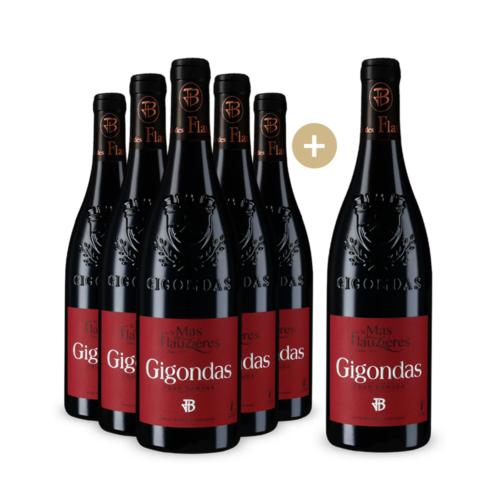 5+1 Flaschen Gigondas Four Danuga 2021