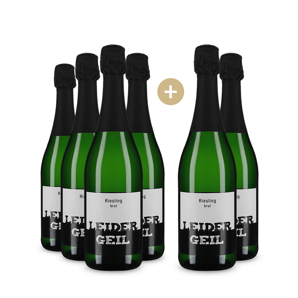 6x Riesling Sekt brut