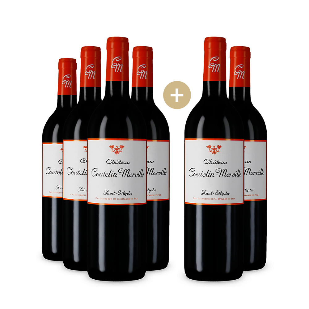 4+2 Flaschen Cru Bourgeois Saint-Estèphe 2008