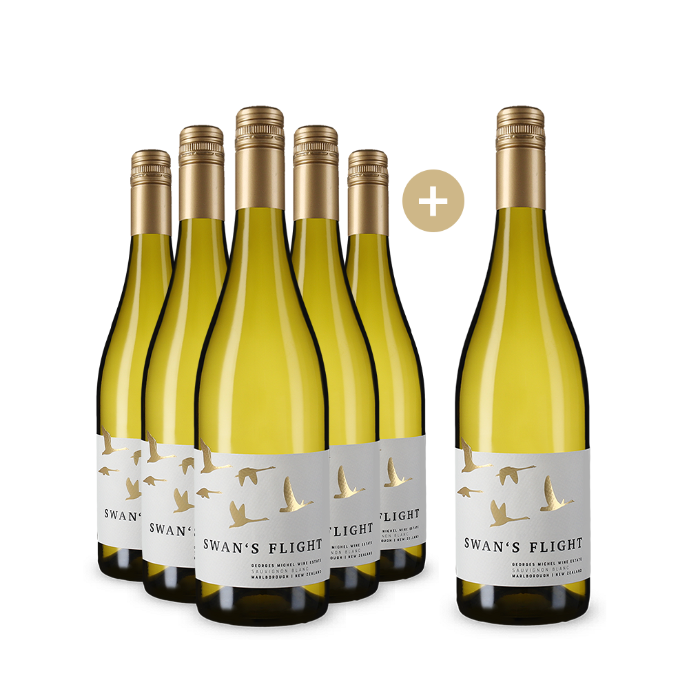5+1 Flaschen Sauvignon Blanc Swan's Flight 2023