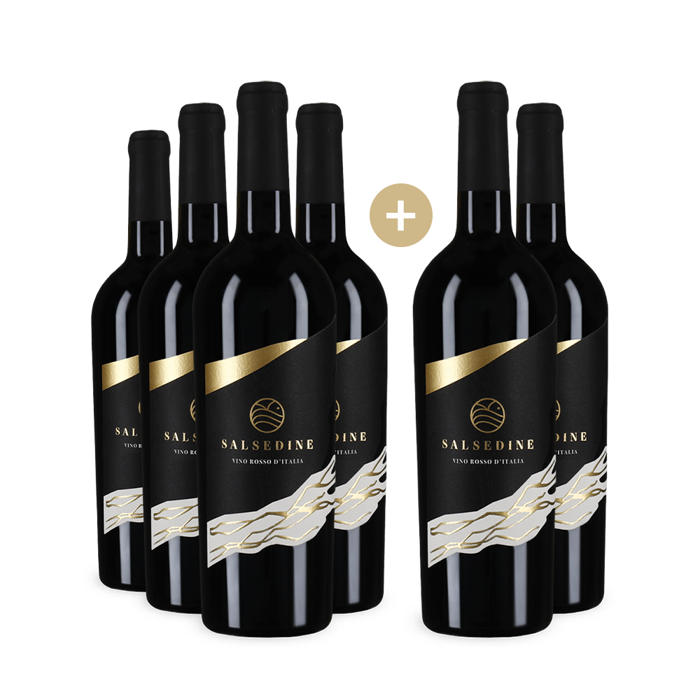 6 Flaschen Salsedine Rosso 2022