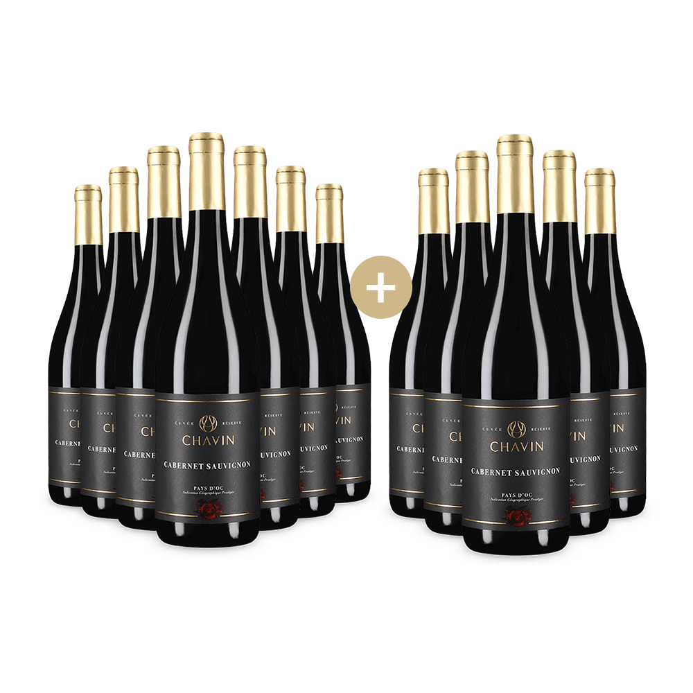 7+5 Flaschen Cabernet Sauvignon Cuvée Réserve 2022