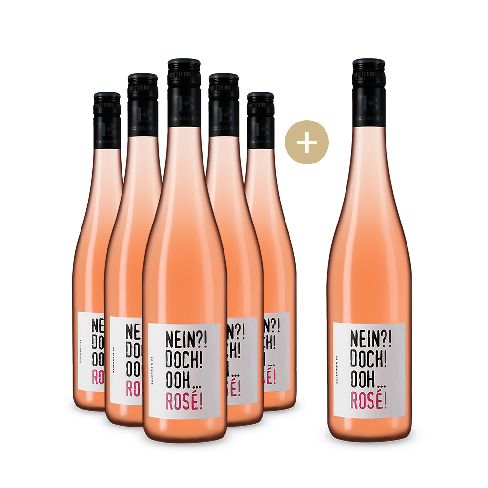 5+1 Flaschen Nein?! Doch! Ooh... Rosé! trocken 2023