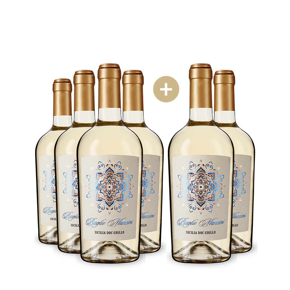 4+2 Flaschen Sicilia Grillo 2023