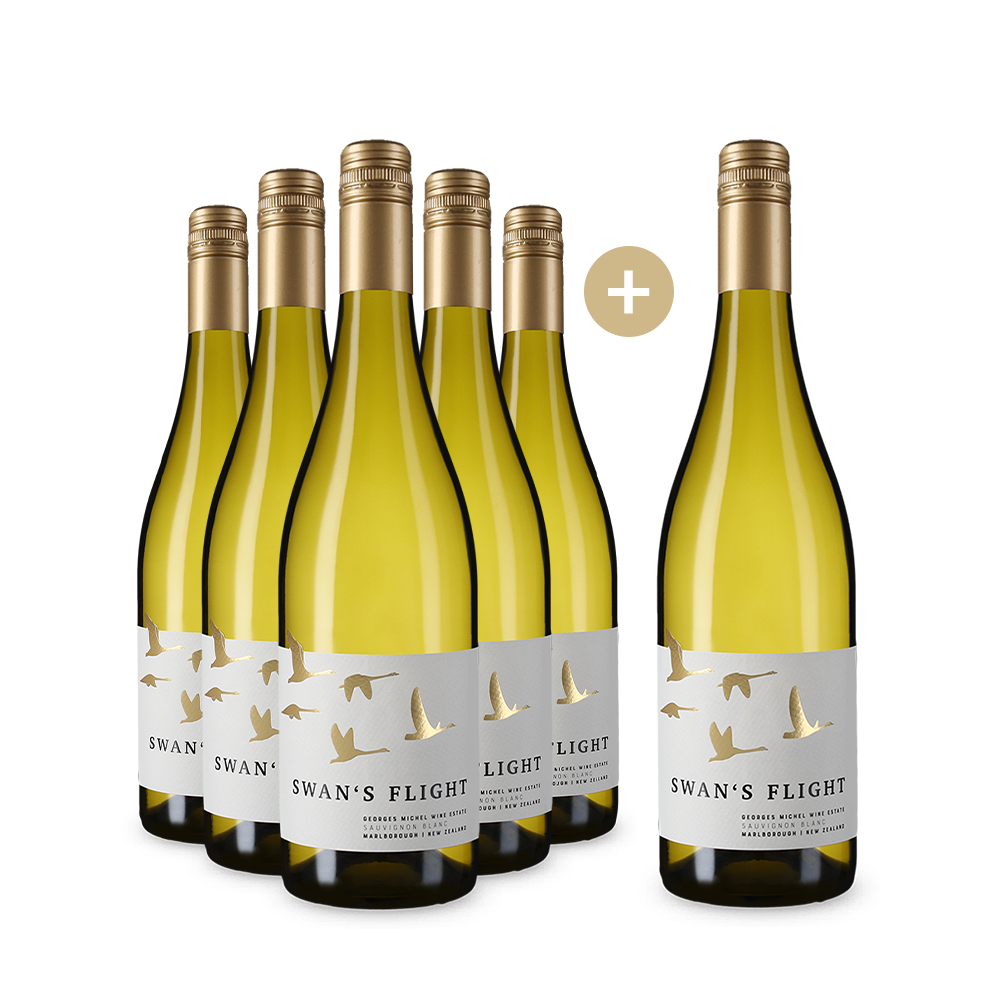 5+1 Flaschen Sauvignon Blanc Swan's Flight 2024