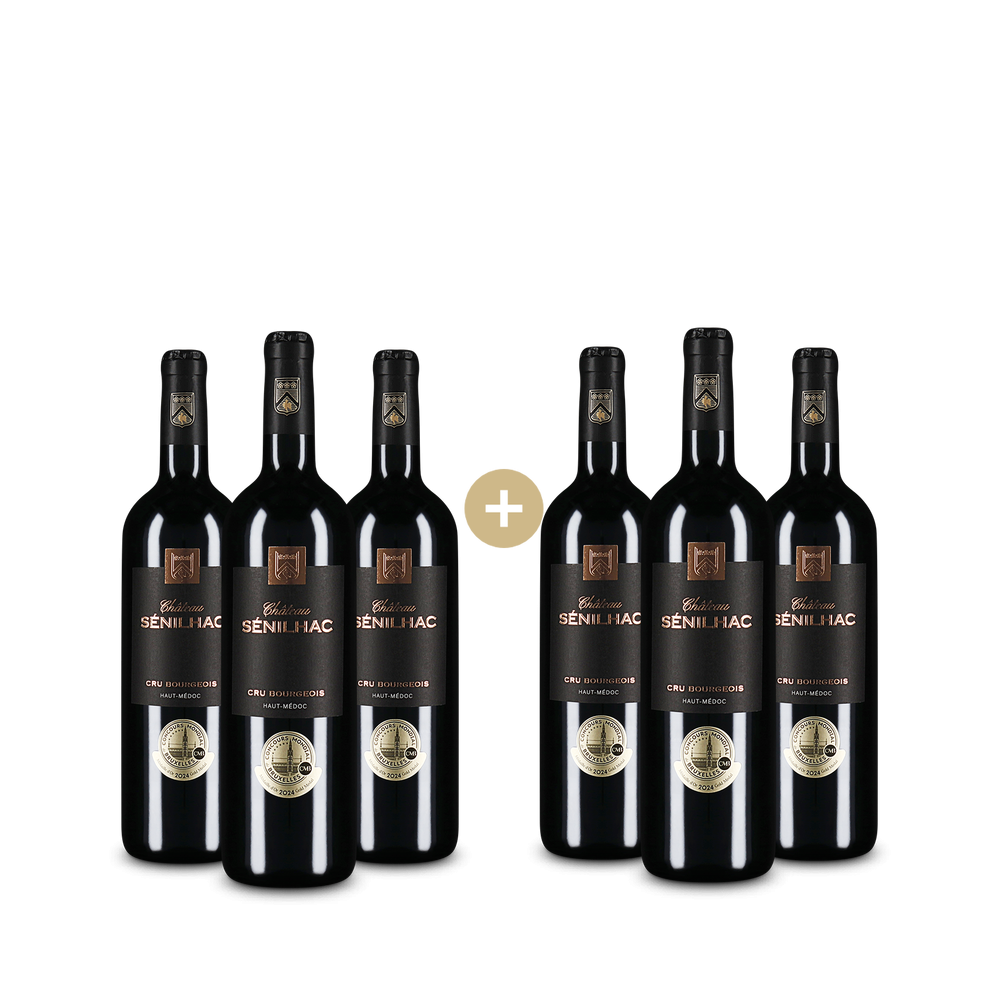 3+3 gratis: Cru Bourgeois Haut Médoc 2022