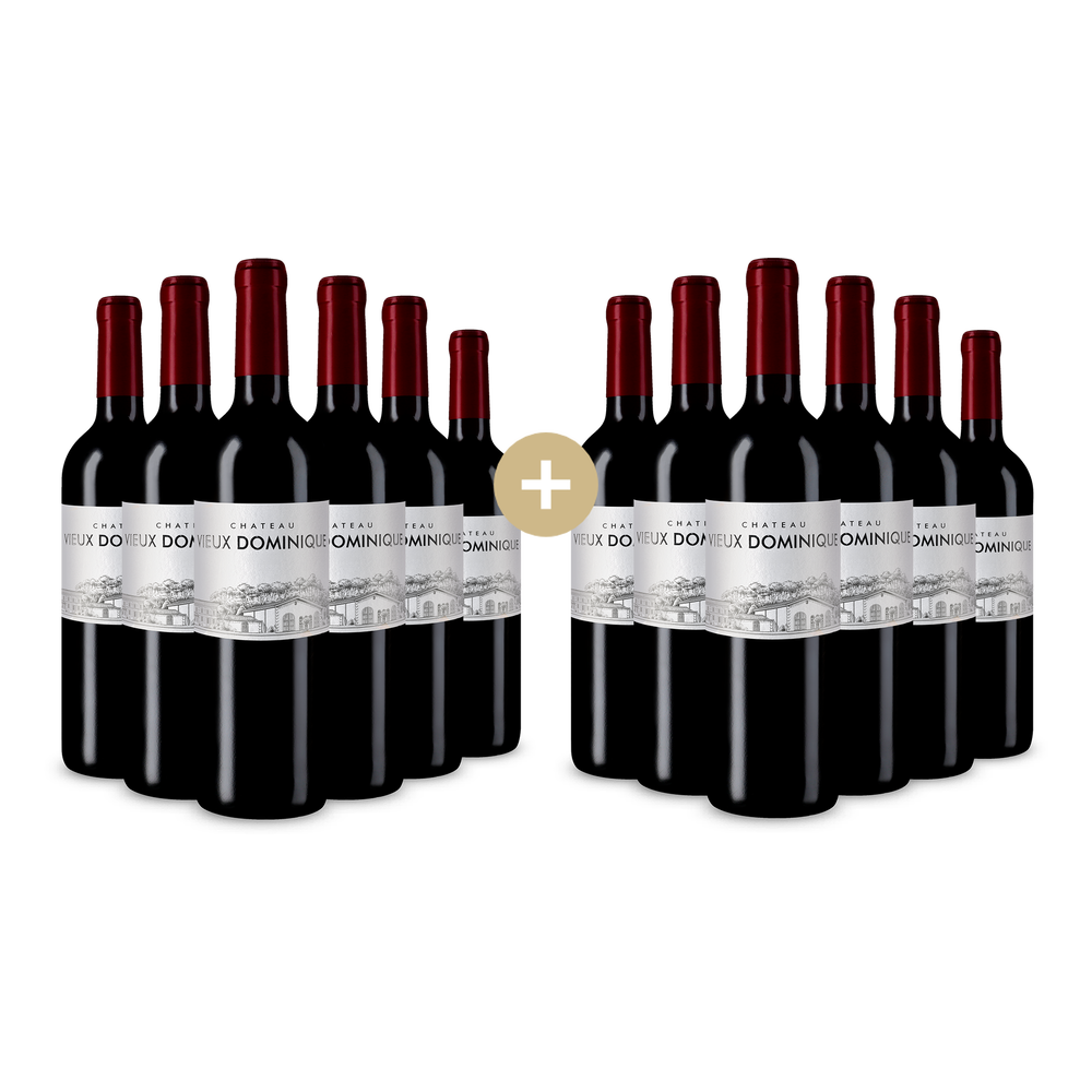 6+6 gratis: Bordeaux Supérieur 2018
