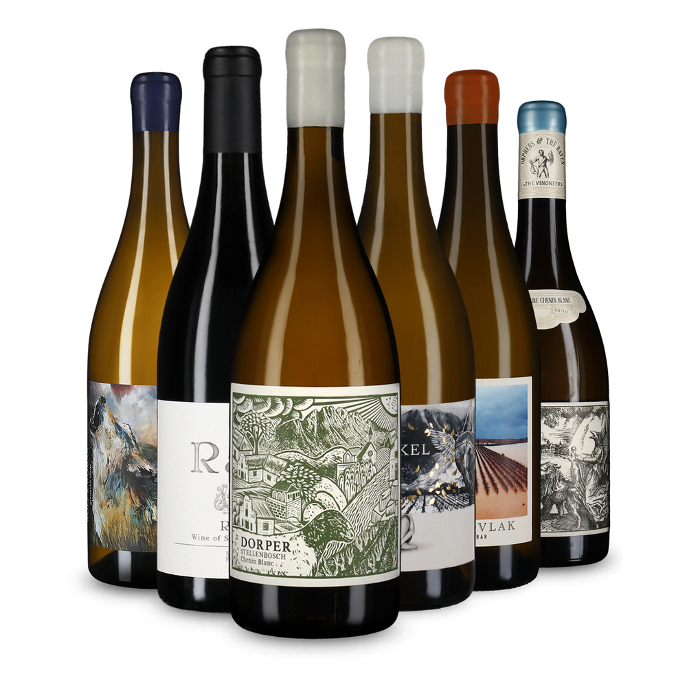 6x1 Wine in Black Kap der guten Weine - Südafrika Entdeckungen