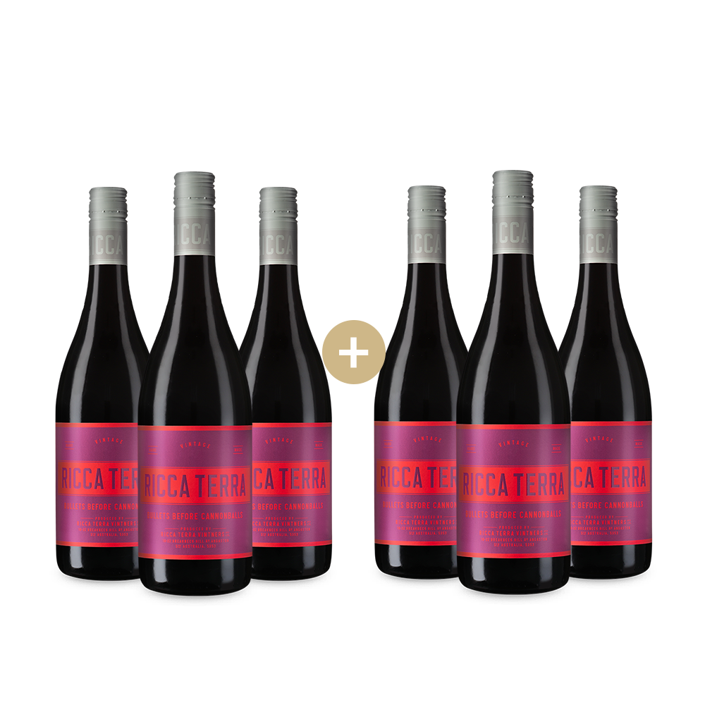 3+3 Flaschen Bullets Before Cannonballs Red Blend 2023