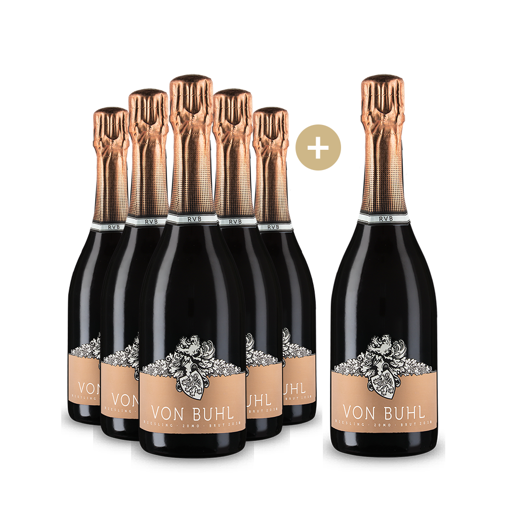 5+1 Reichsrat von Buhl 24 MO Riesling Brut 2020 VDP Sekt