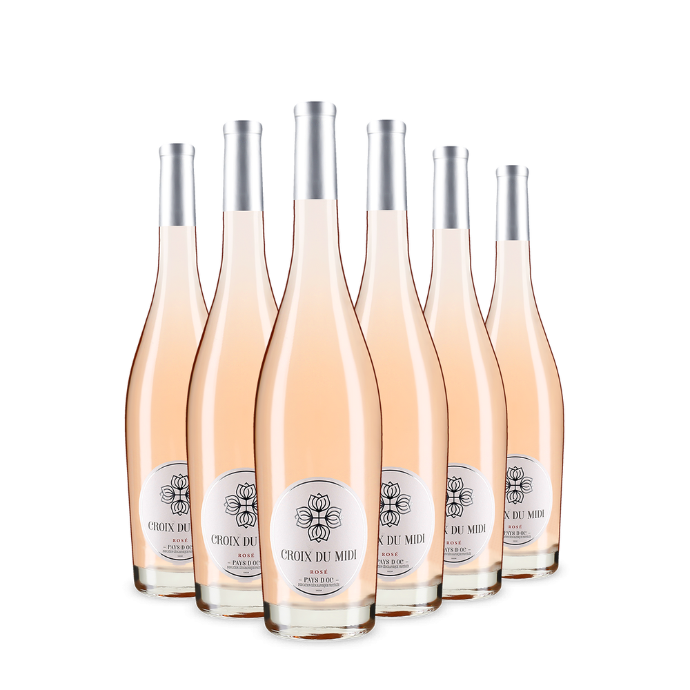 Croix du Midi 6x Grenache Syrah Rosé 2025