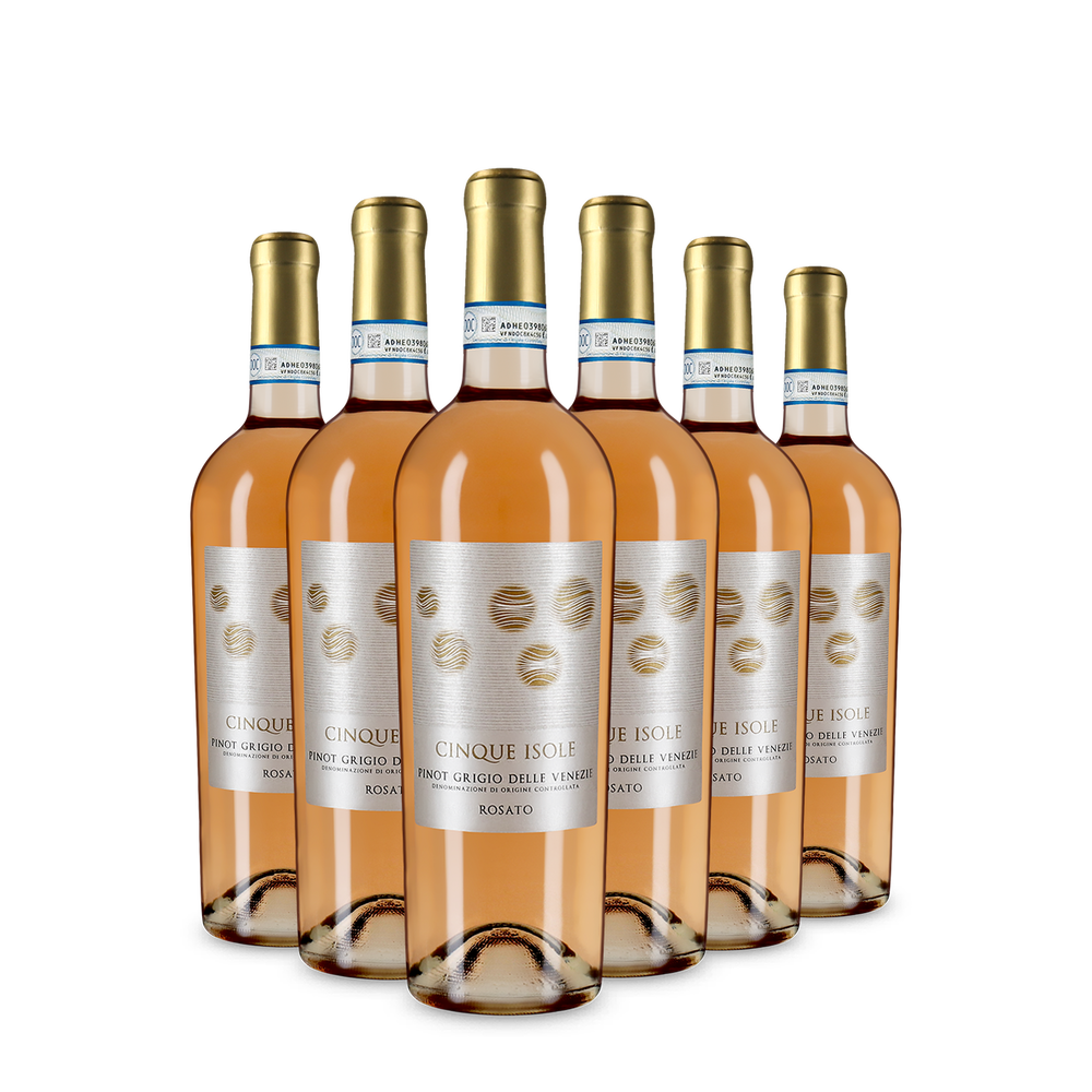 Cinque Isole 6x Pinot Grigio Rosato 2025