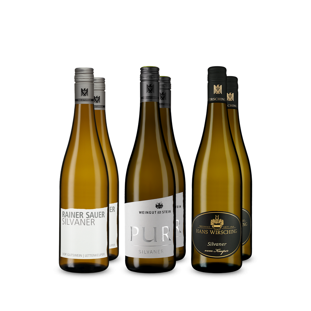 Perfekt zu Spargel: 3x2 VDP-Silvaner im Set