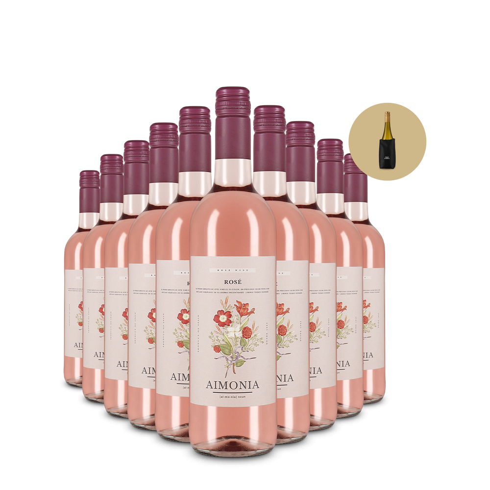 Bodegas López Morenas 10 lahví Aimonia Rosé + chladicí obal