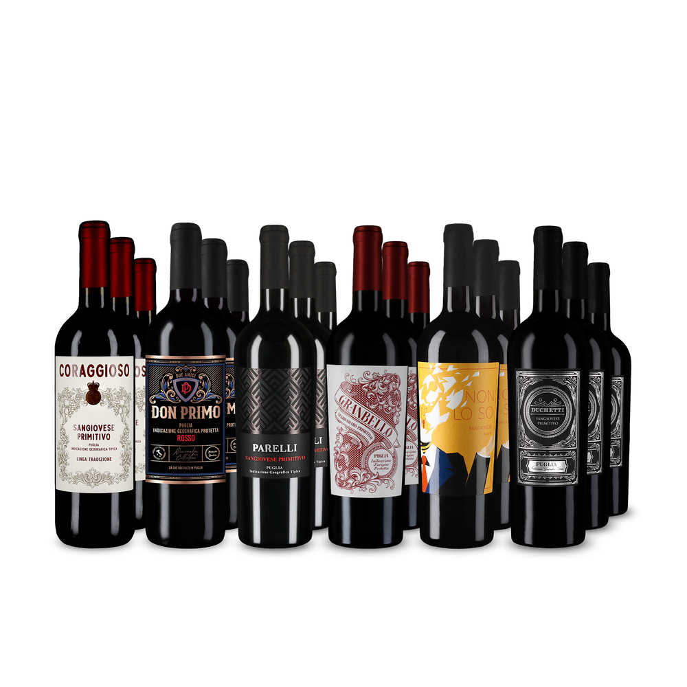 6x3 Primitivo & spol.: XXL požitek z Apulie, foto produktu