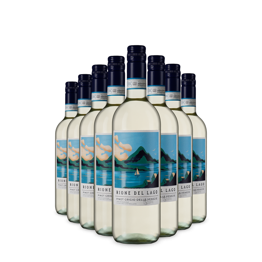 Rione del Lago 8 lahví Pinot Grigio delle Venezie 2025