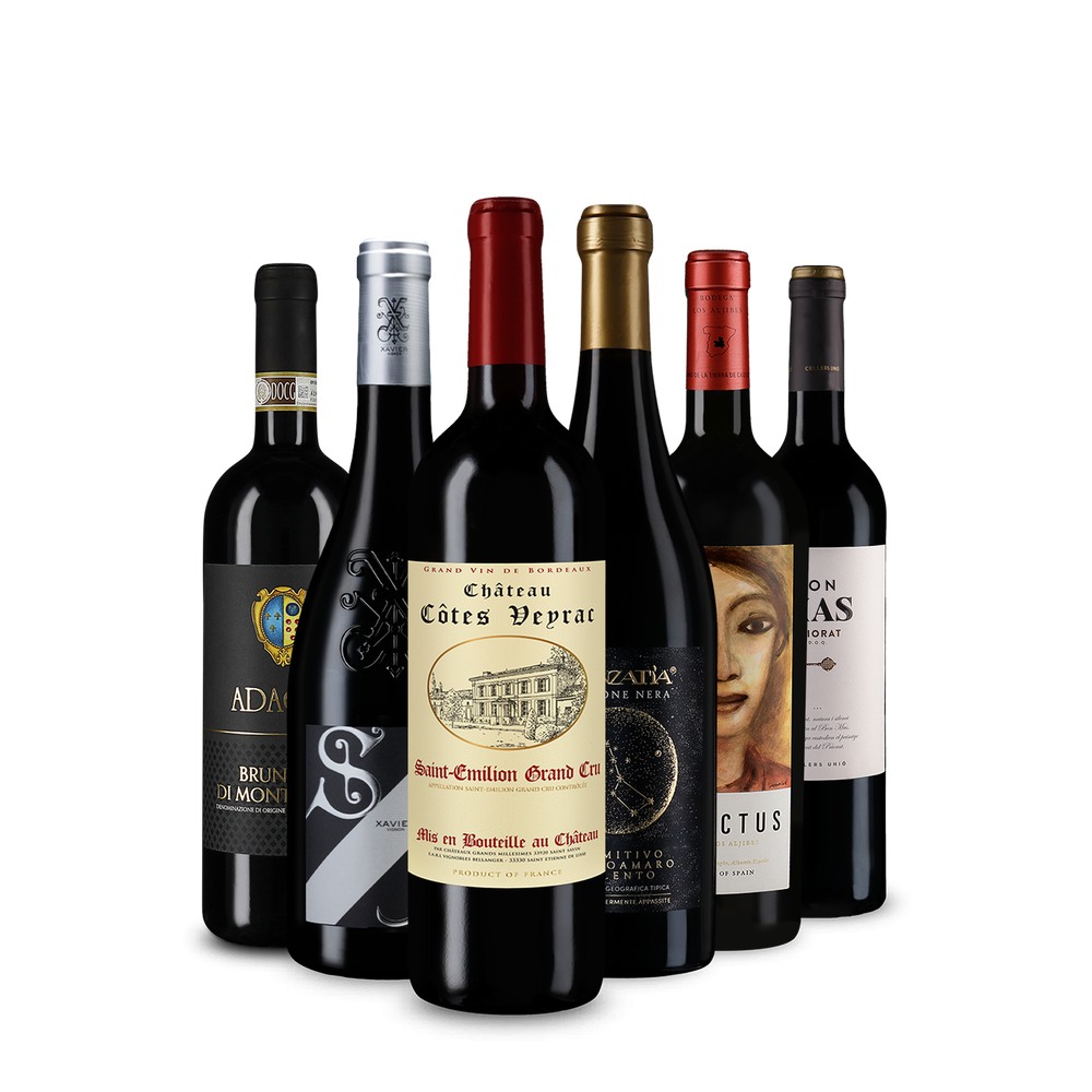 50%-Rotwein-Saving-Set