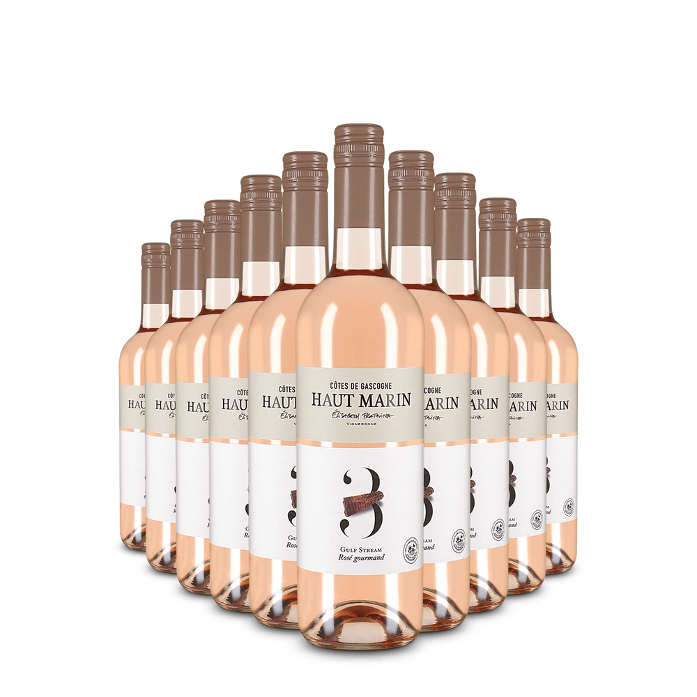 Domaine Haut-Marin 10x Côtes de Gascogne Rosé N°3 Gulf Stream 2025