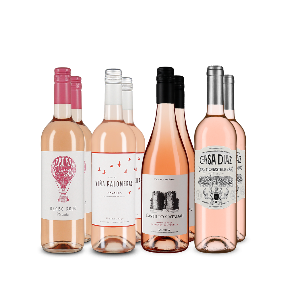4x2 Rosé vína pro slunečné chvíle požitku