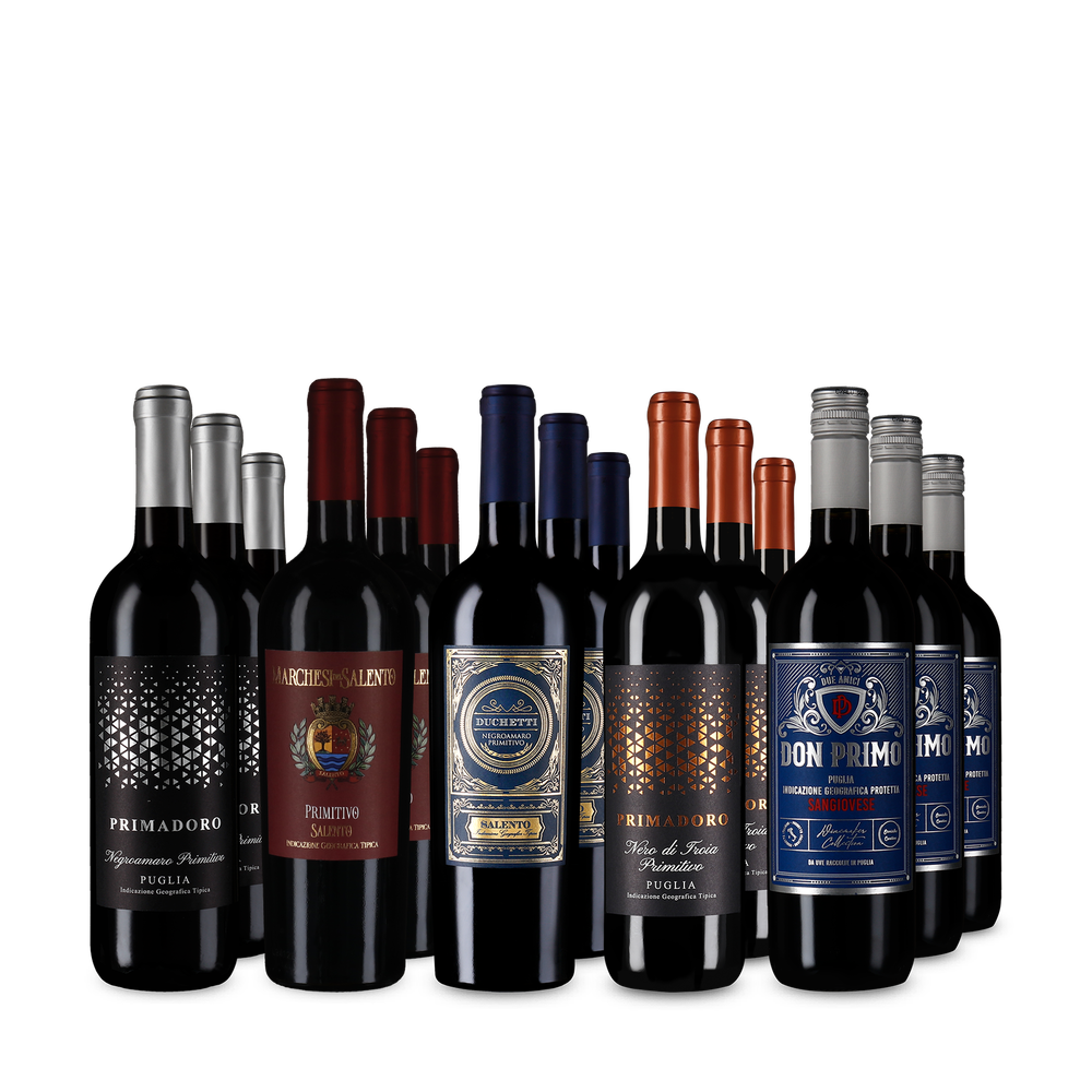 5x3 Primitivo & Co. z Apulie za akční cenu