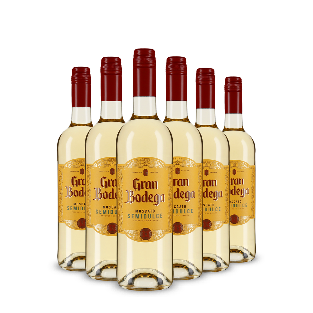 Gran Bodega 6x Moscato semidulce 2025