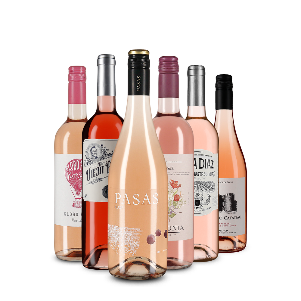 6x1 Letní rozmanitost rosé