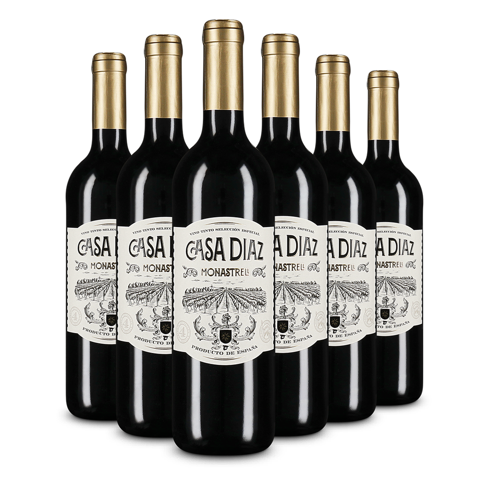 Casa Diaz 6x Monastrell 2025