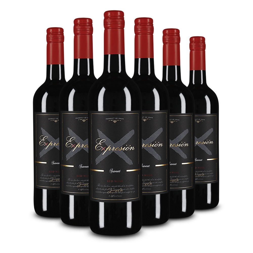 Bodegas Murviedro 6x Expresión Sweet Red Wine