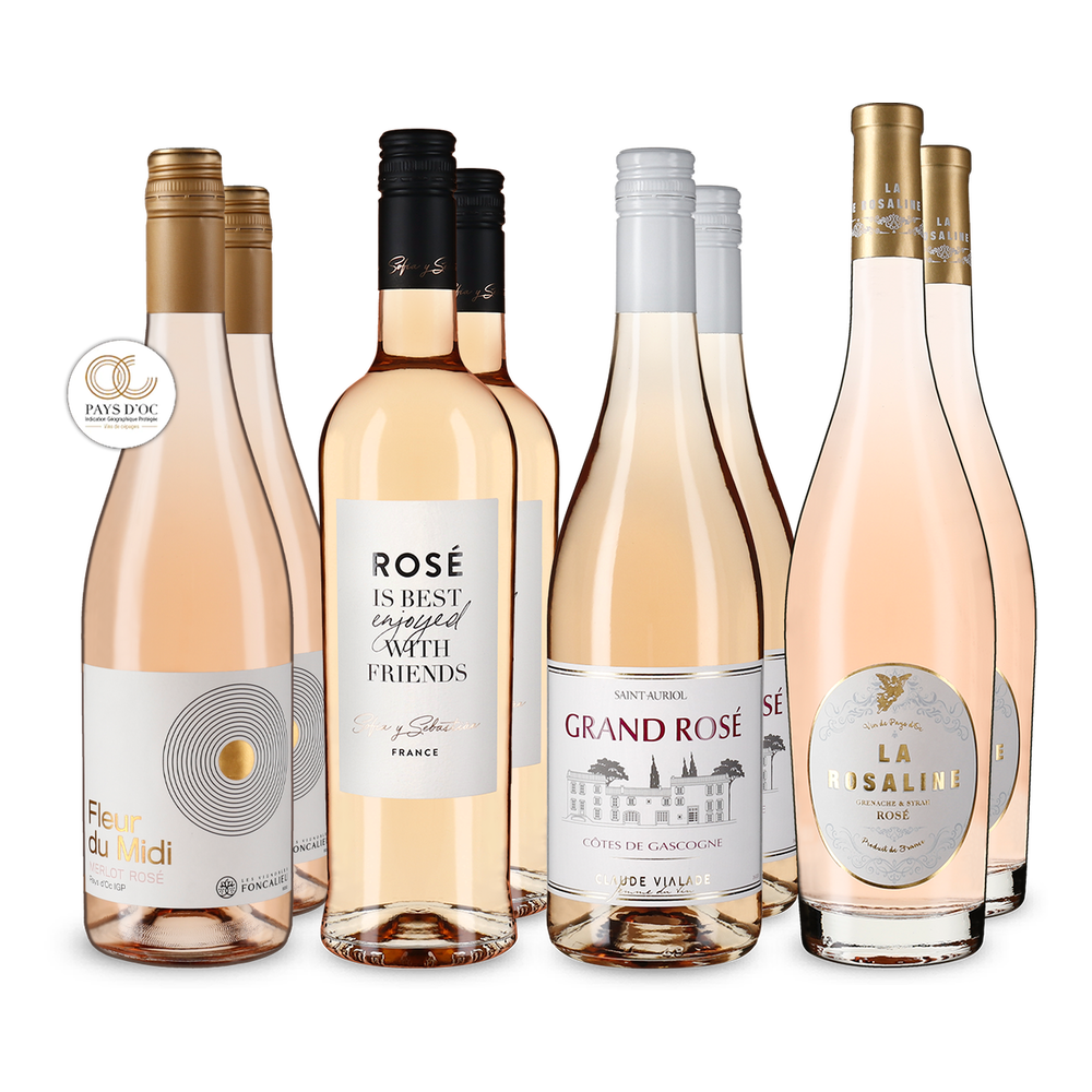 4x2 Chvíle s rosé z Francie