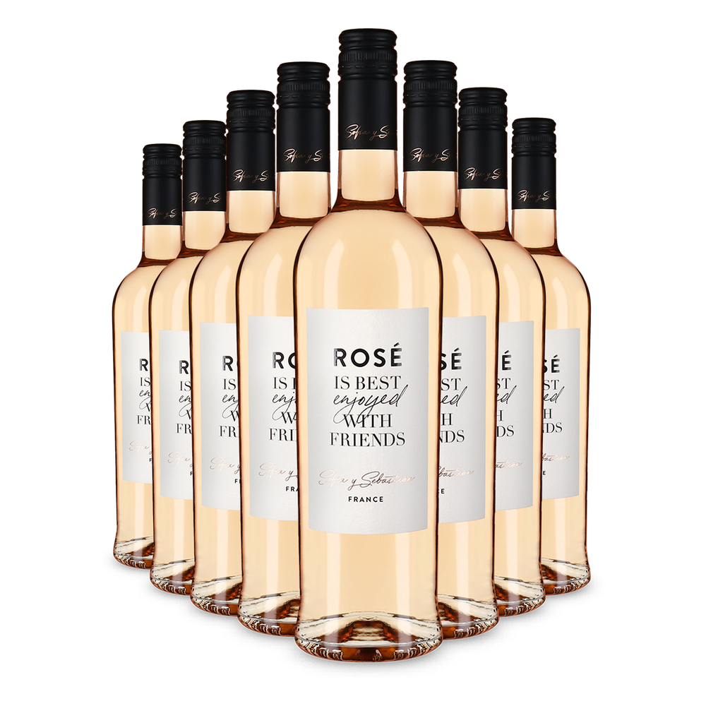 Sofia y Sebastian 8x Rosé Is Best Enjoyed With Friends