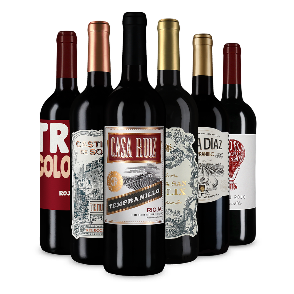 6x1 Tempranillo: Španělští červení favorité