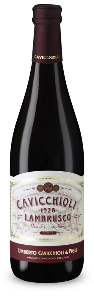 Cavicchioli Lambrusco Frizzante Rosso Dolce